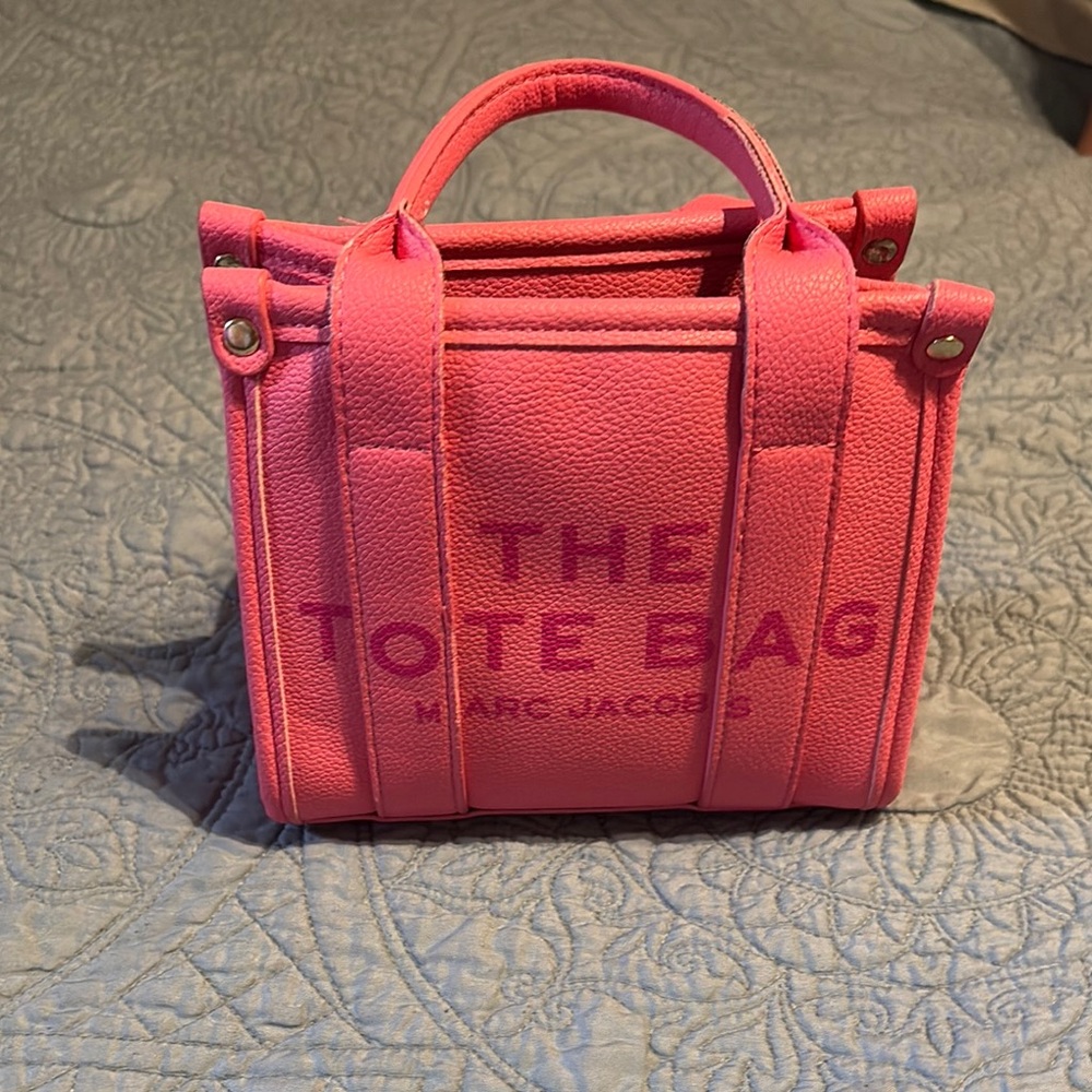 Marc Jacobs Vibrant Pink Tote